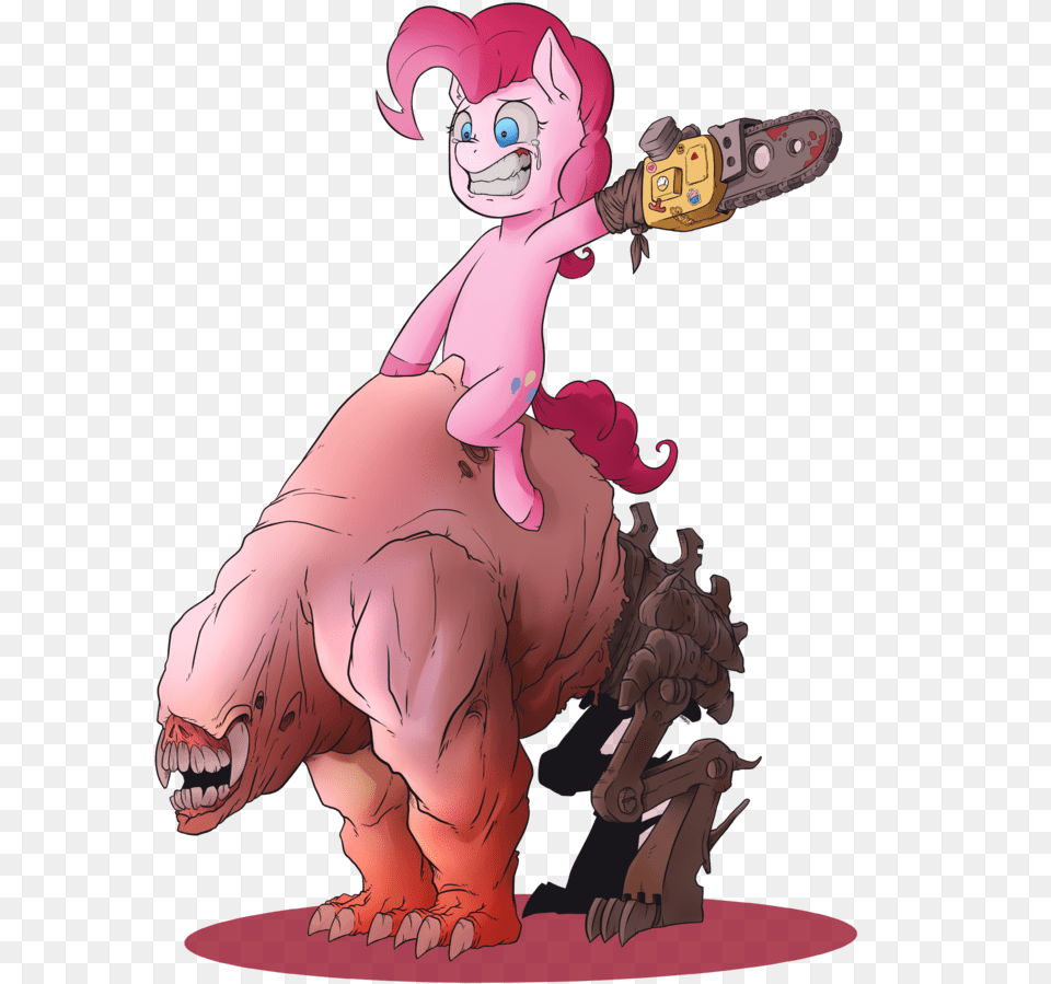 Raph13th Chainsaw Crossover Doom Doom 3 Earth Doom And My Little Pony Crossover, Book, Comics, Publication, Baby Free Transparent Png