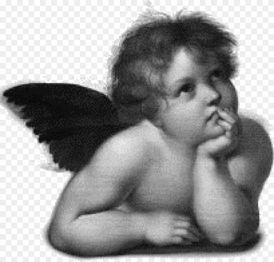 Raphael Angels Download Flying Renaissance Baby Angels, Face, Head, Person, Photography Png