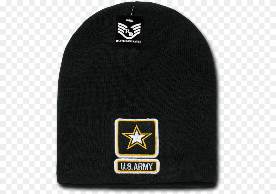 Rapid Dominance Us Army Star Beanie, Cap, Clothing, Hat, Swimwear Free Png