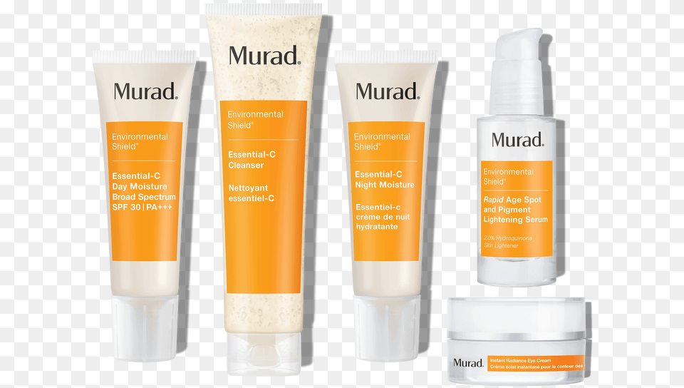 Rapid Lightening 90 Day Best Seller Kit Murad Lightening Kit, Bottle, Cosmetics, Lotion, Sunscreen Free Png Download