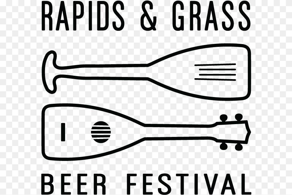Rapidsandgrass Sq Logo Black, Cutlery, Fork, Oars, Blackboard Free Png Download