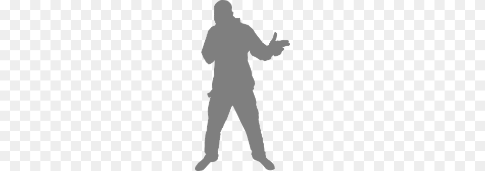 Rapper Silhouette, Martial Arts, Person, Sport Png Image