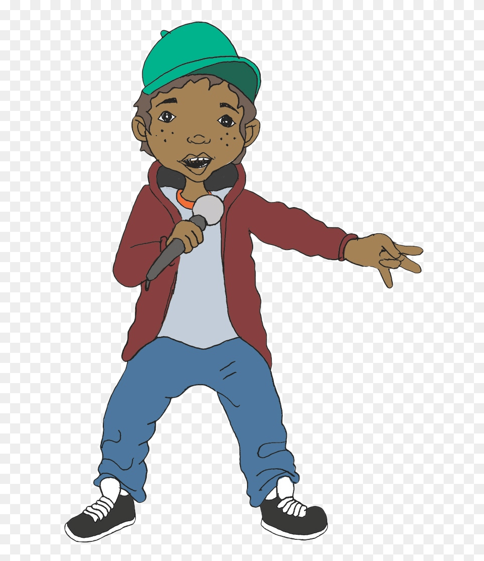 Rapper Cartoon Characters Clipart Download Rapper Cartoon No Background, Baby, Person, Face, Head Png