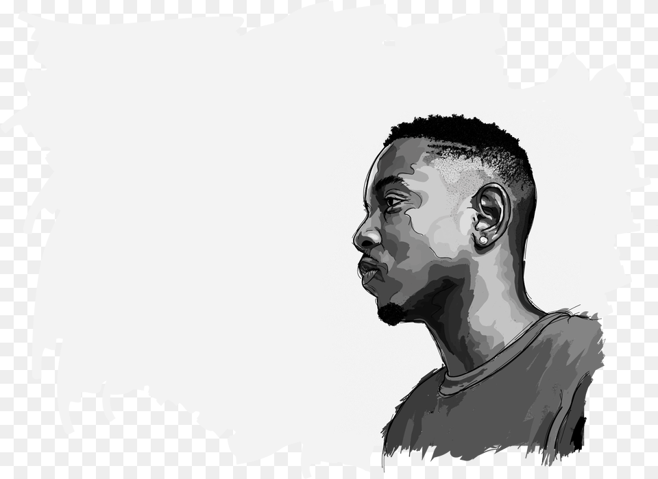 Rapper Drawings With No Rapper Drawings, Portrait, Photography, Body Part, Face Free Png Download