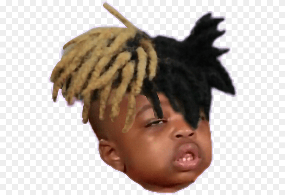 Rapper Xxxtentacion Xxxtentacion Hair, Child, Female, Girl, Person Free Png