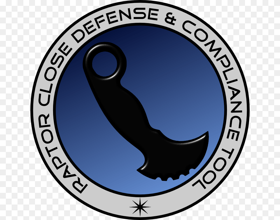 Raptor Cdc Tool Logo Clipart Emblem, Symbol, Smoke Pipe, Badge Png Image