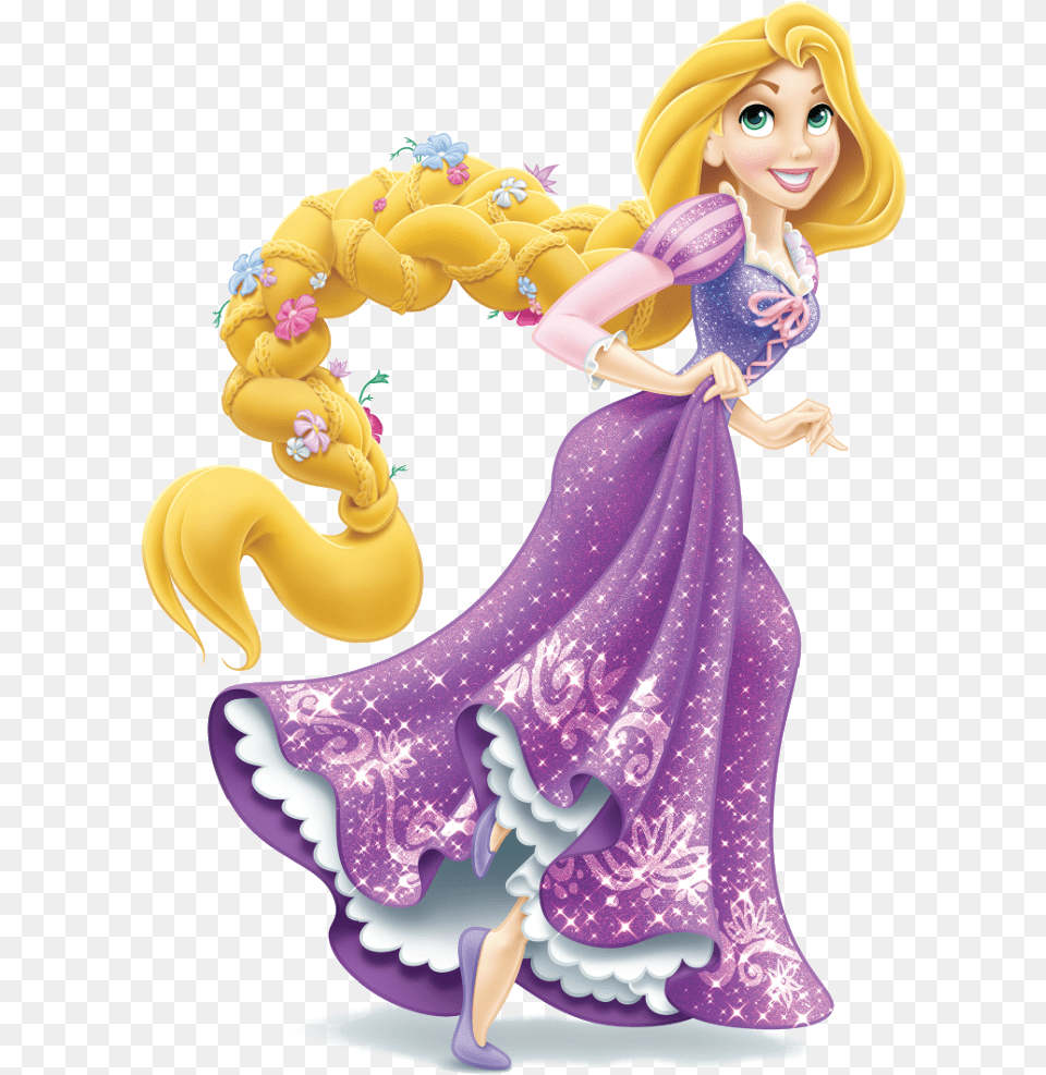 Rapunzel, Figurine, Doll, Toy, Face Free Png
