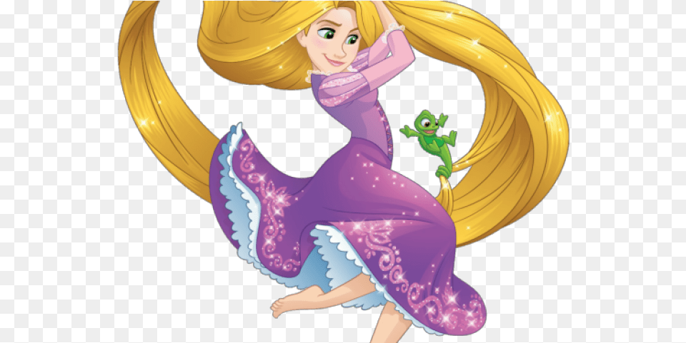 Rapunzel Clipart Svg Rapunzel Clipart, Adult, Book, Comics, Female Free Png Download