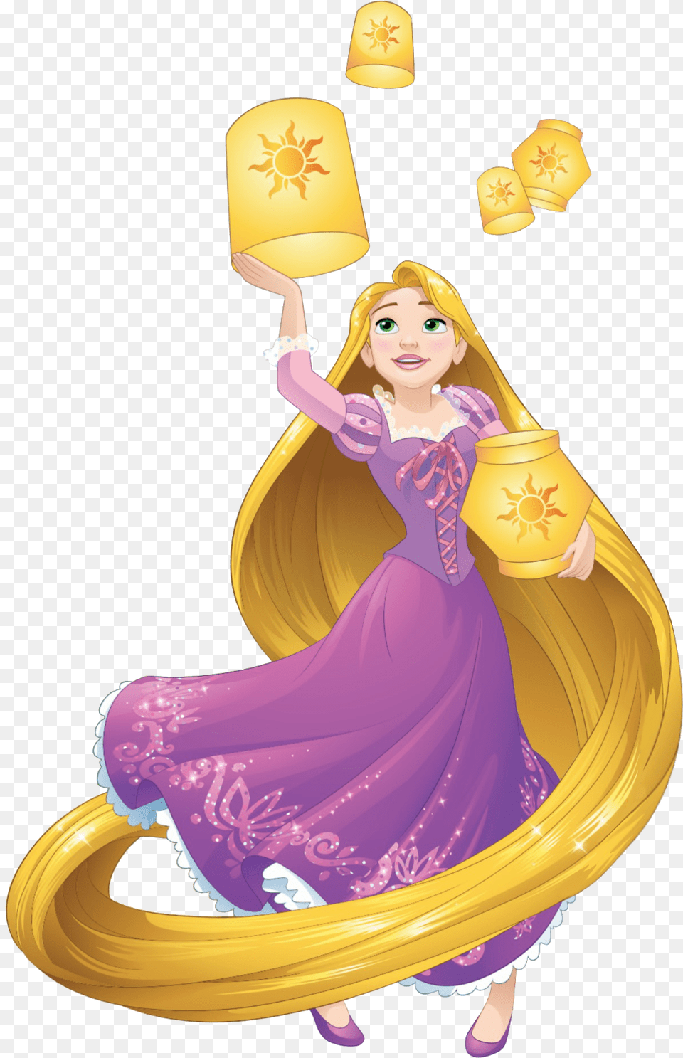 Rapunzel Clipart Transparent Background Disney Princess Rapunzel Hd, Lamp, Face, Head, Person Png