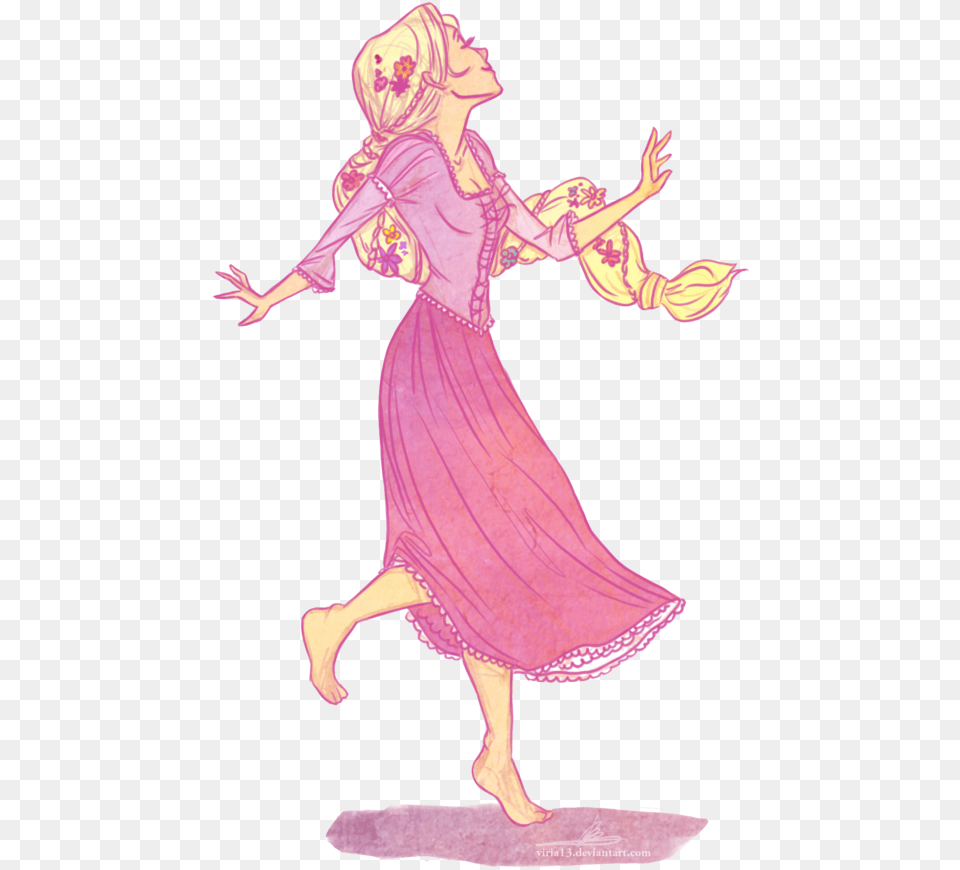 Rapunzel Dancing Art, Leisure Activities, Person, Adult, Female Free Png