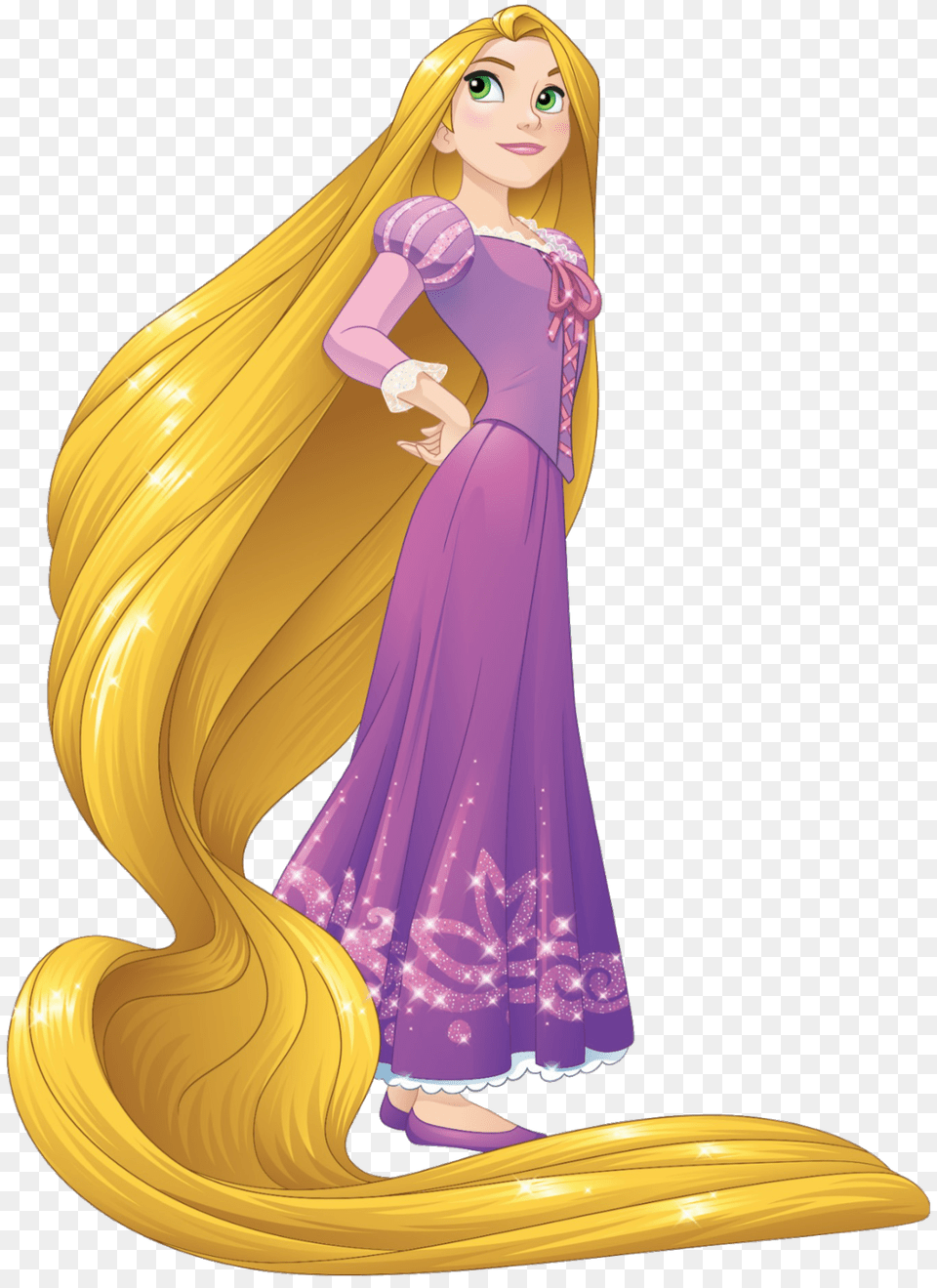 Rapunzel Hair Transparent Clipart Princess Rapunzel, Adult, Person, Woman, Female Free Png