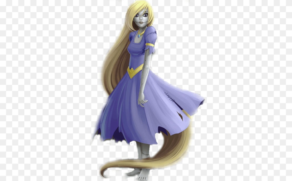 Rapunzel Once Upon A Zombie Rapuncel, Adult, Publication, Person, Female Free Png