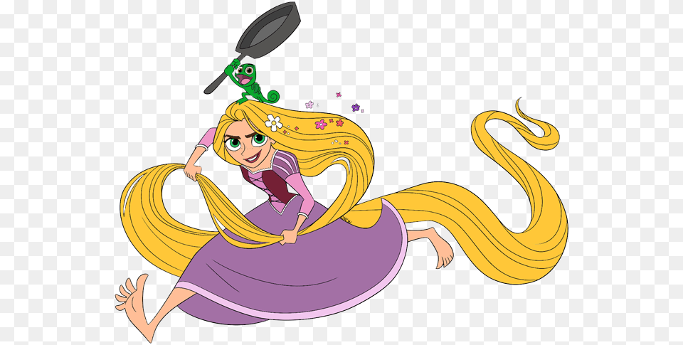 Rapunzel Pascal Disney Channel Tangled The Series, Book, Comics, Publication, Face Free Png