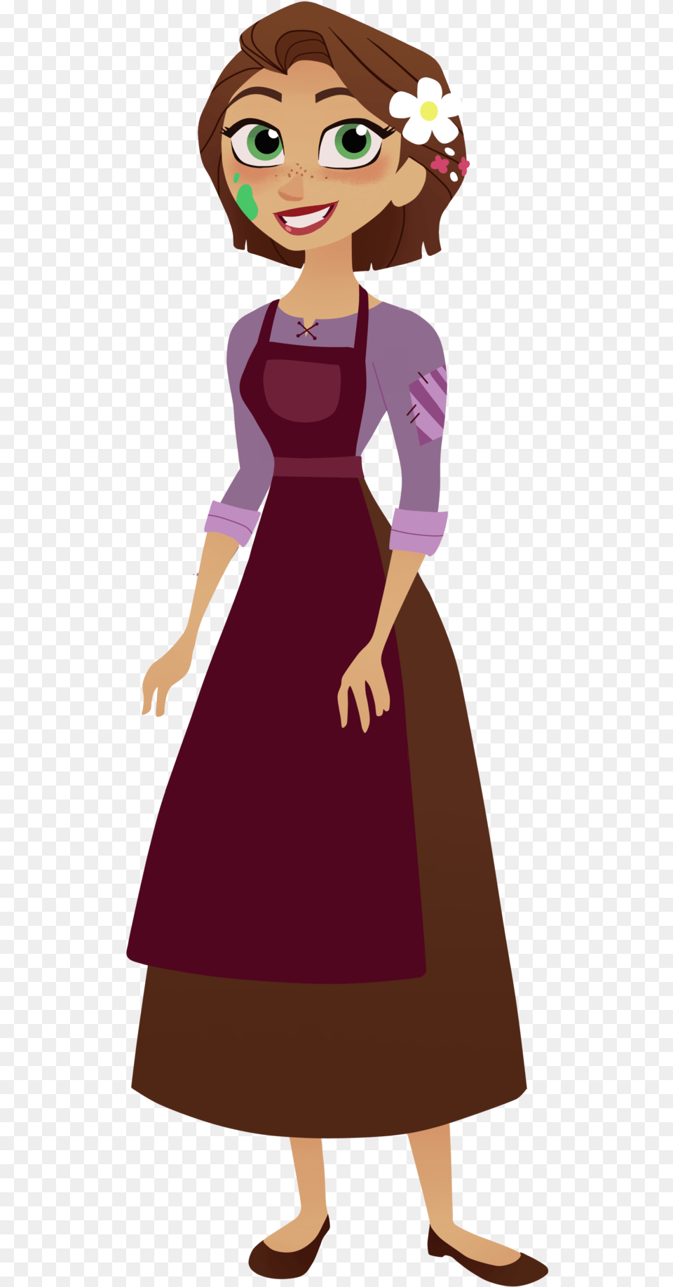 Rapunzel Role Swap Varian, Clothing, Dress, Person, Book Free Png