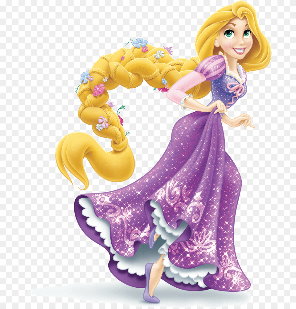Rapunzel Standing Rapunzel Clip Art, Figurine, Doll, Toy, Face Free Png Download