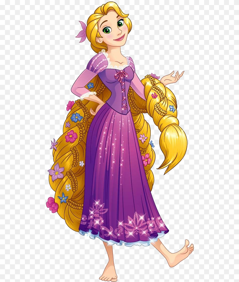 Rapunzel Tangled Image Disney Rapunzel, Clothing, Dress, Adult, Publication Png