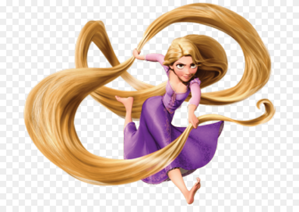 Rapunzel Tangled Rapunzel, Figurine, Adult, Female, Person Png
