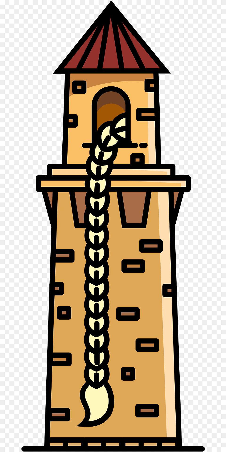 Rapunzel Tower Clipart, Architecture, Bell Tower, Building, Dynamite Png Image