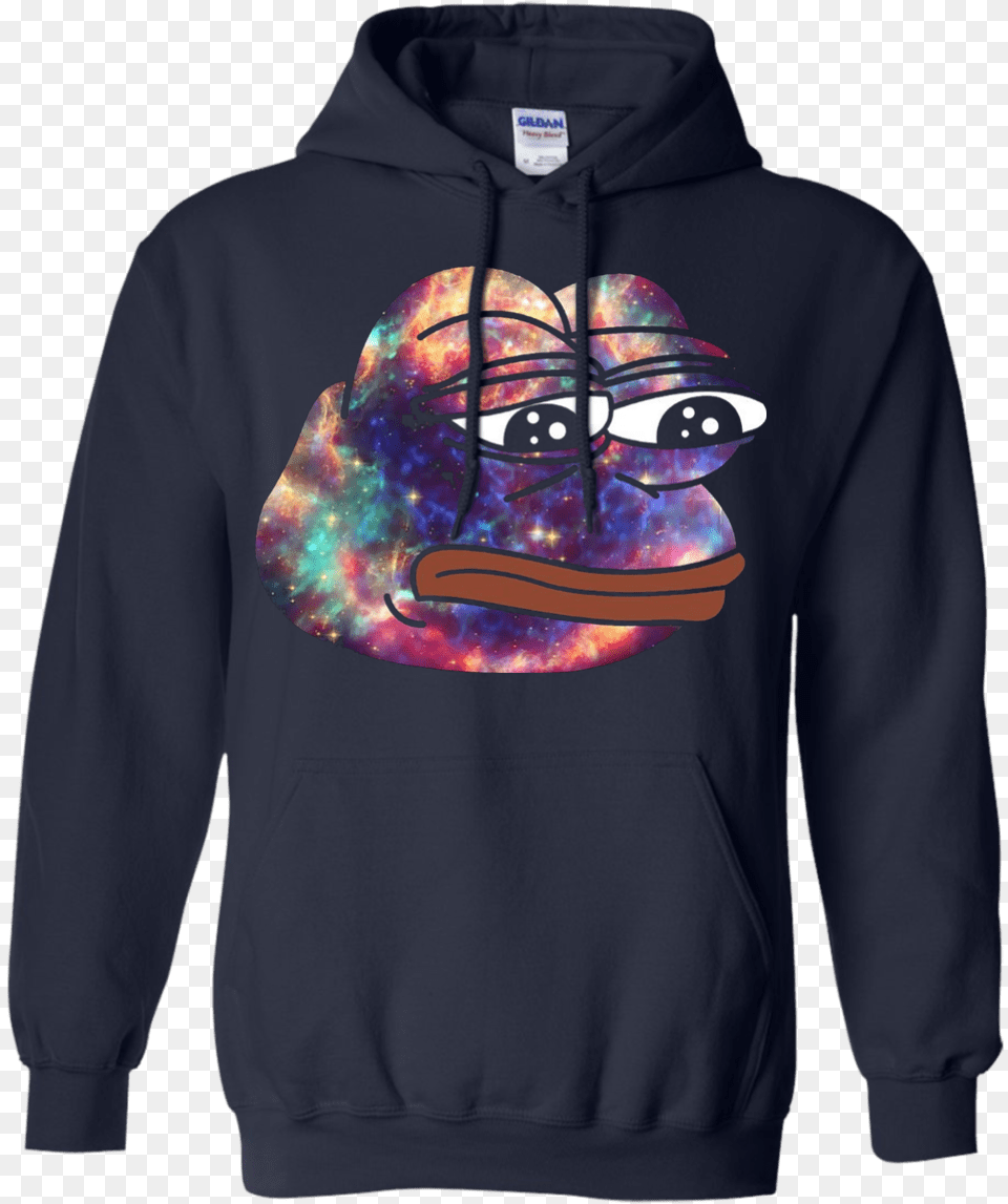 Rare Pepe Dank Meme Cosmic Space Frog Original Shirt Trump Putin Kim Jong Un Hoodie, Clothing, Knitwear, Sweater, Sweatshirt Free Png