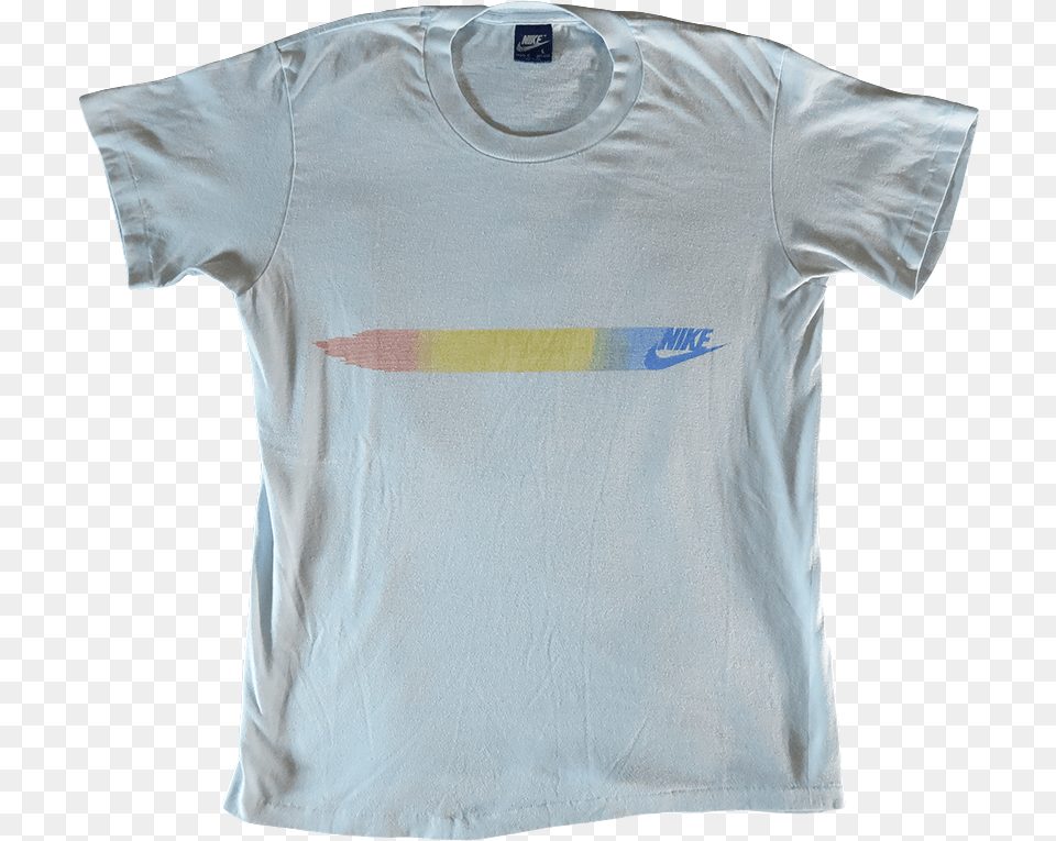 Rare Vintage Nike T Shirt 80s 90s Tee Active Shirt, Clothing, T-shirt Free Png Download