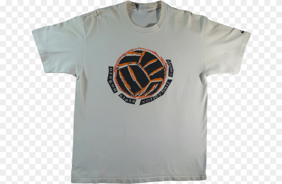 Rare Vintage Nike T Shirt 80s 90s Tee Peace Symbols, T-shirt, Clothing, Sport, Soccer Ball Free Transparent Png