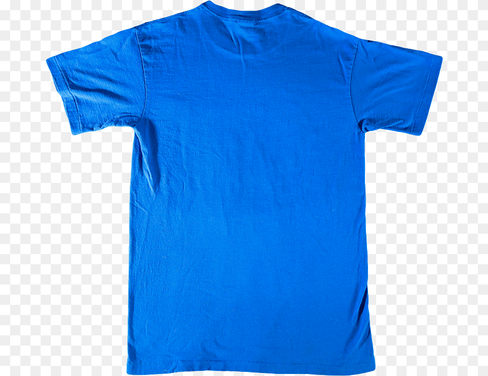 Rare Vintage Nike T Shirt 80s 90s Tee Royal Blue Polo Back, Clothing, T-shirt Free Png