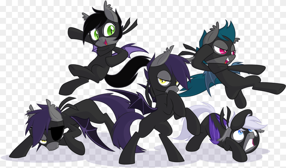 Rariter My Little Pony Ninjas, Book, Comics, Publication, Anime Free Transparent Png