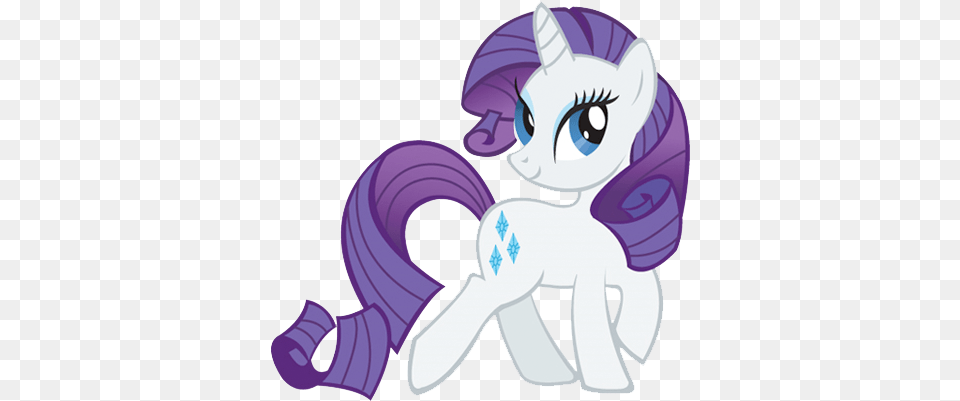 Rarity 4 My Little Pony Single, Book, Comics, Publication, Purple Png Image