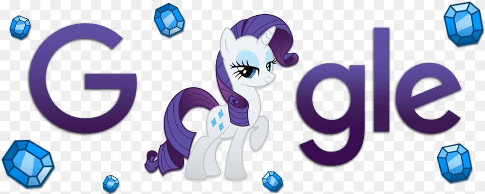 Rarity Google Logo 2016 Install Guide By Xxmaxterxx My Little Pony Magnets For Fridge Lockers Magnet Boards, Baby, Person Free Transparent Png