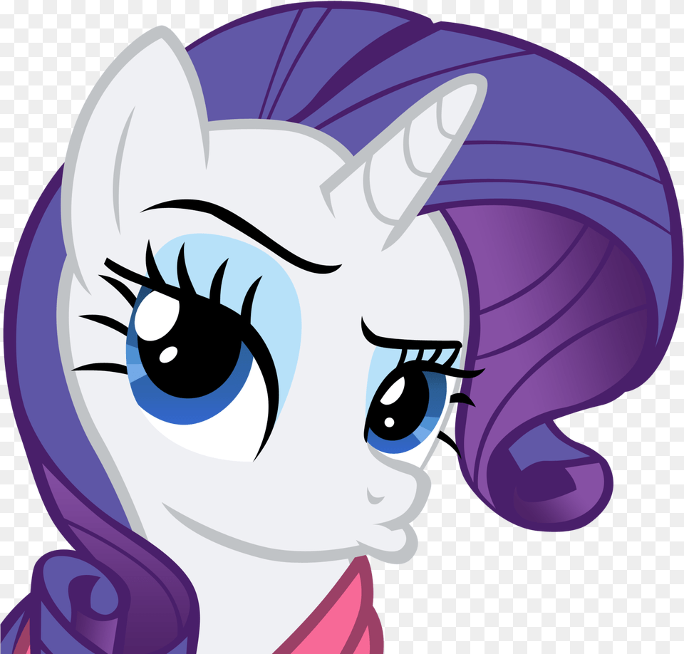 Rarity My Little Pony Head, Book, Comics, Publication, Baby Png