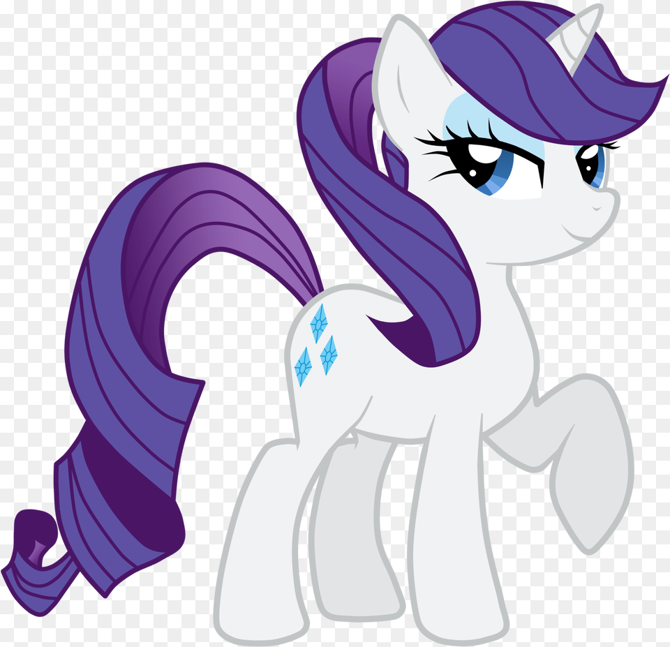 Rarity Sweetie Belle Rainbow Dash Horse Mammal Purple My Little Pony Rarity Ponytail, Book, Comics, Publication, Person Free Png