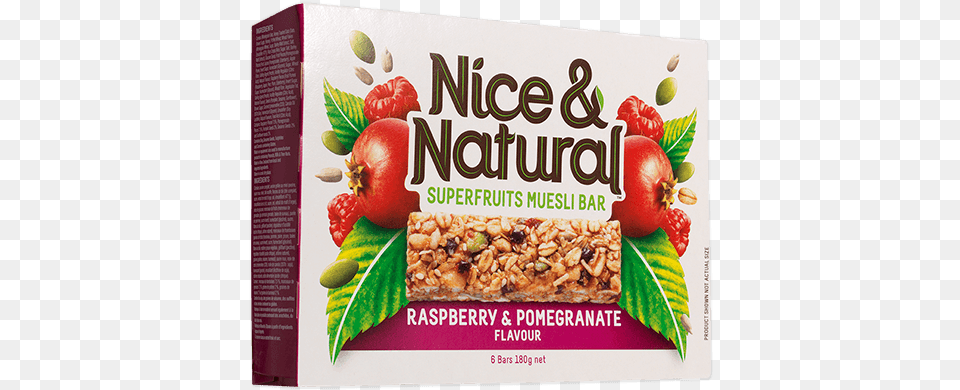 Raspberry Amp Pomegranate Product Nice And Natural Protein Nut Bar, Advertisement, Food, Produce, Grain Free Png