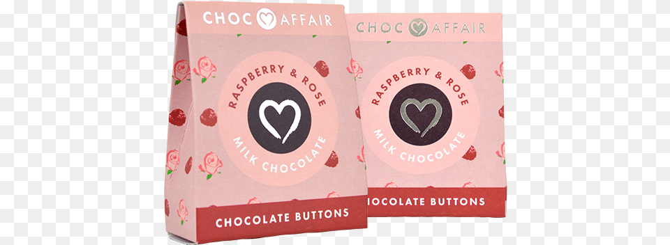Raspberry Amp Rose Milk Chocolate Buttons Circle, Box, Cardboard, Carton Free Png Download