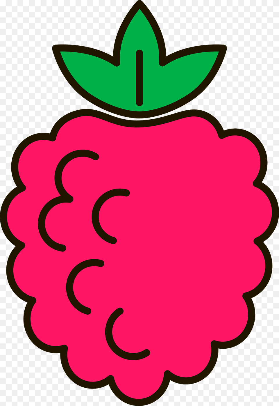 Raspberry Clipart, Berry, Food, Fruit, Plant Png Image