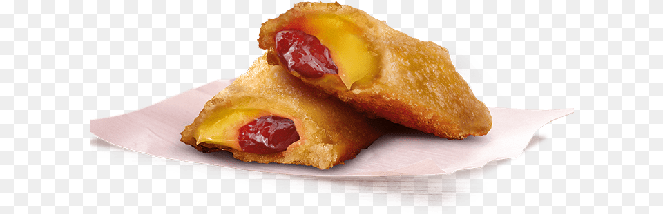 Raspberry Custard Pie Maccas, Dessert, Food, Pastry, Sandwich Free Png Download