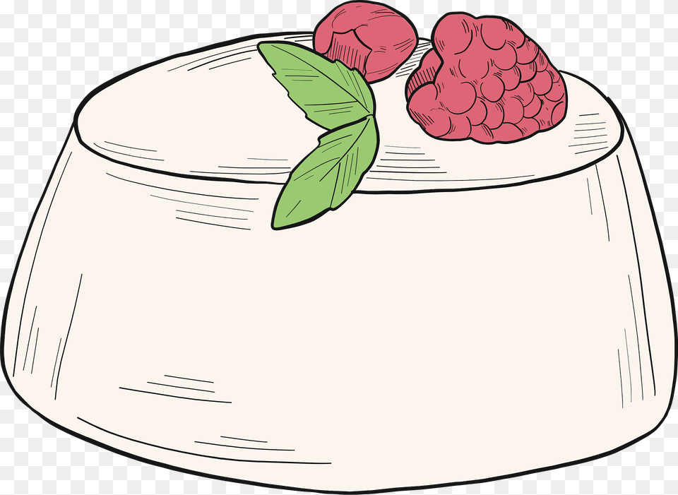 Raspberry Dessert Clipart, Berry, Food, Fruit, Plant Png Image