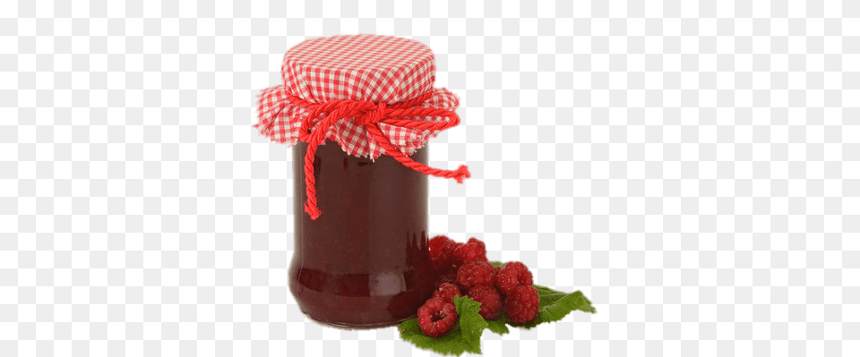 Raspberry Jam Jar, Berry, Food, Fruit, Plant Free Png Download
