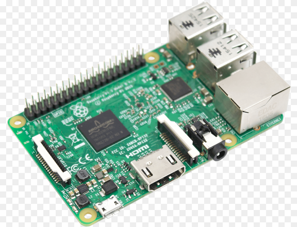 Raspberry Pi 3 Electronics, Hardware, Computer Hardware, Box Free Transparent Png