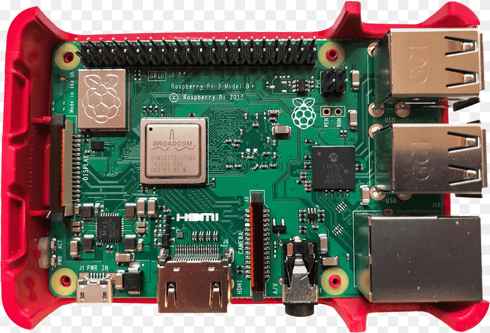 Raspberry Pi, Electronics, Hardware, Printed Circuit Board, Computer Hardware Png Image