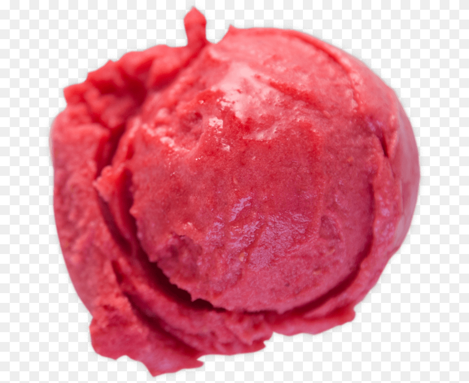 Raspberry Sorbet Raspberry Sorbet, Cream, Dessert, Flower, Food Png