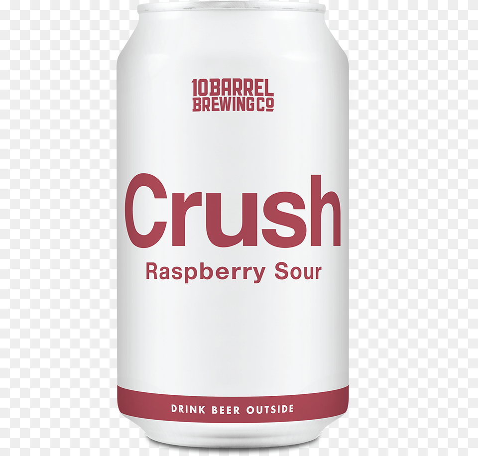 Raspberrycrush 12oz Can 10 Barrel Brewing Cherry Cinnamon, Tin, Alcohol, Beer, Beverage Png Image