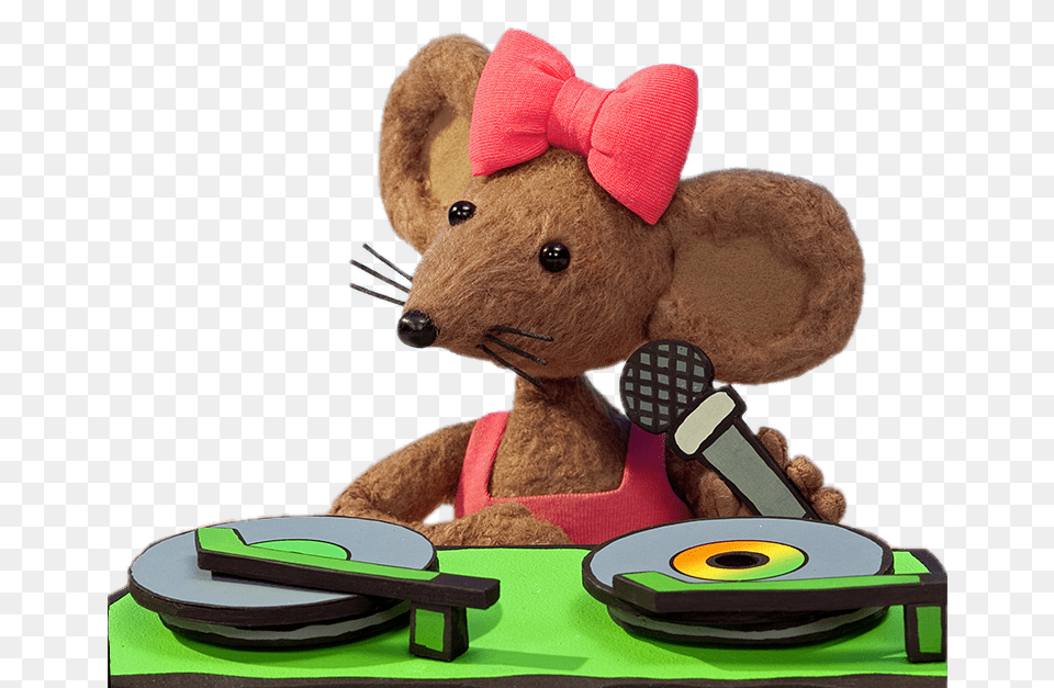 Rastamouse Character Scratchy Dj, Teddy Bear, Toy, Plush, Cutlery Free Png Download