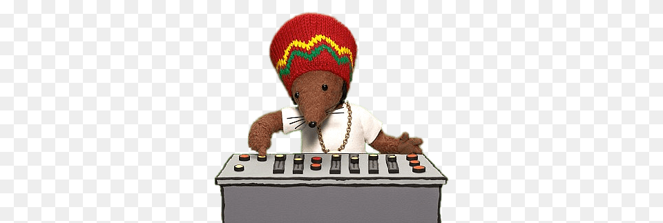 Rastamouse Pushing Buttons, Clothing, Hat, Cap, Baby Free Transparent Png