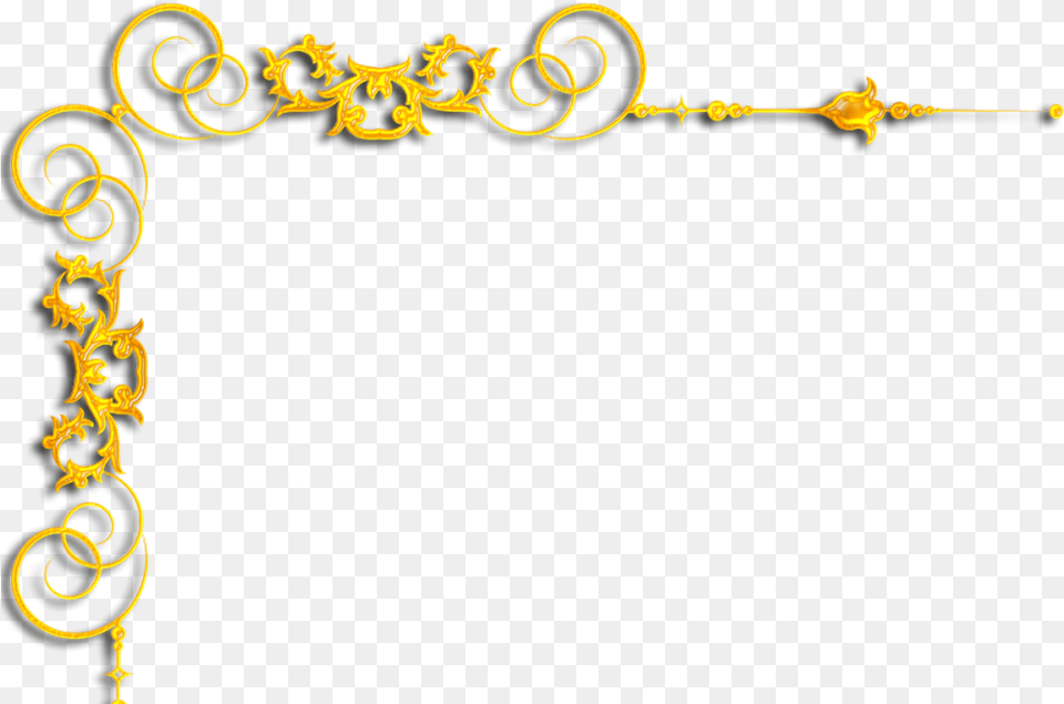 Raster Graphics Digital Image Web Browser Gold Corner Border Gold Corner, Art, Floral Design, Pattern Free Png Download