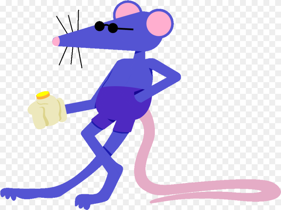 Rat Dancing Transparent Gif, Cleaning, Person, Baby Free Png Download