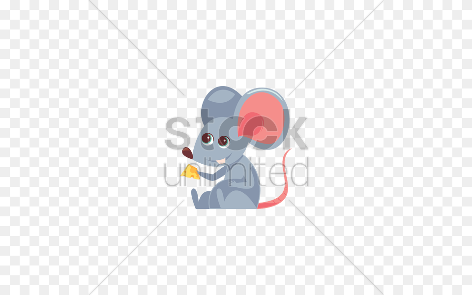Rat Eating Cheese Vector Image Free Png Download