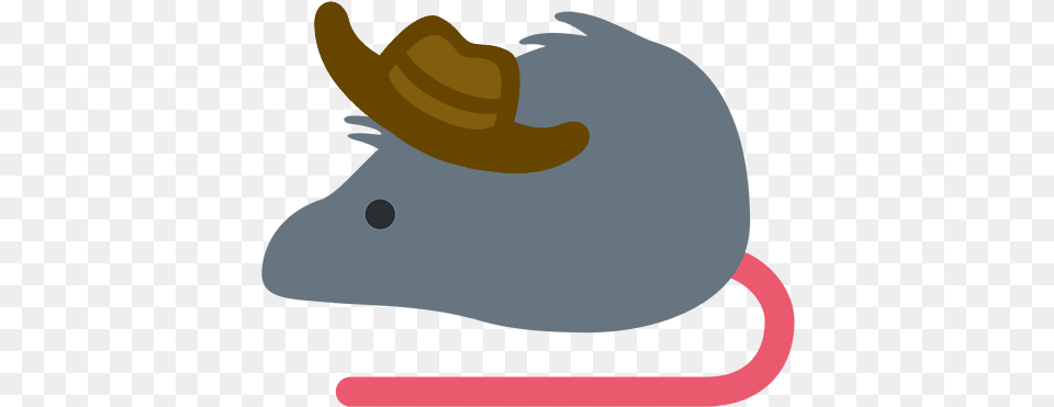 Rat Emoji Mouse Animal Icon, Clothing, Hat, Cowboy Hat, Fish Free Transparent Png