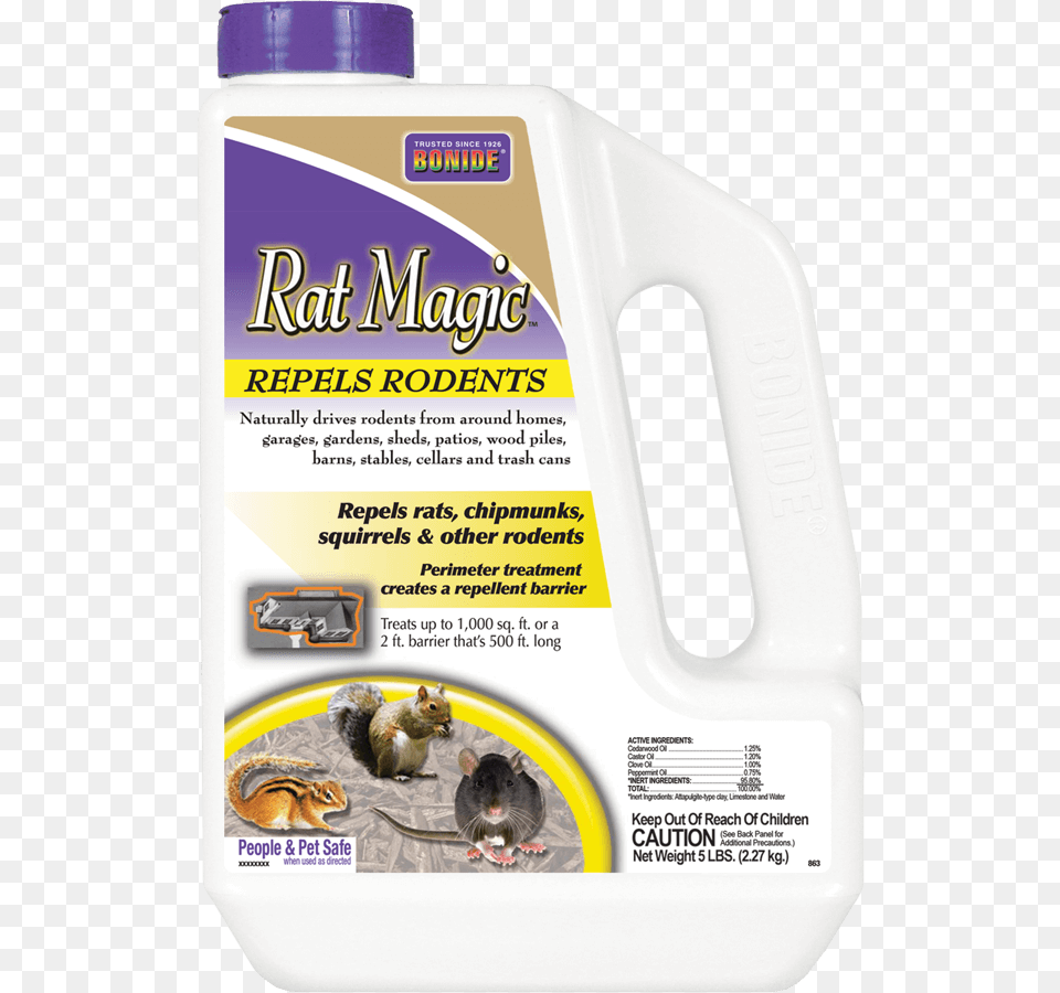 Rat Magic Insect Repellent, Animal, Mammal, Rodent, Bottle Free Transparent Png