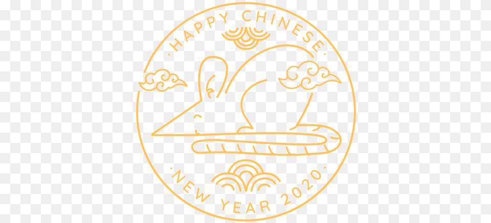 Rat Side View Chinese New Year U0026 Svg Language, Emblem, Logo, Symbol, Badge Free Transparent Png