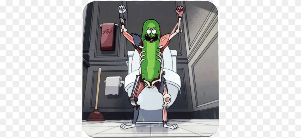 Rat Suit Pickle Rick, Cleaning, Person, Cartoon Png